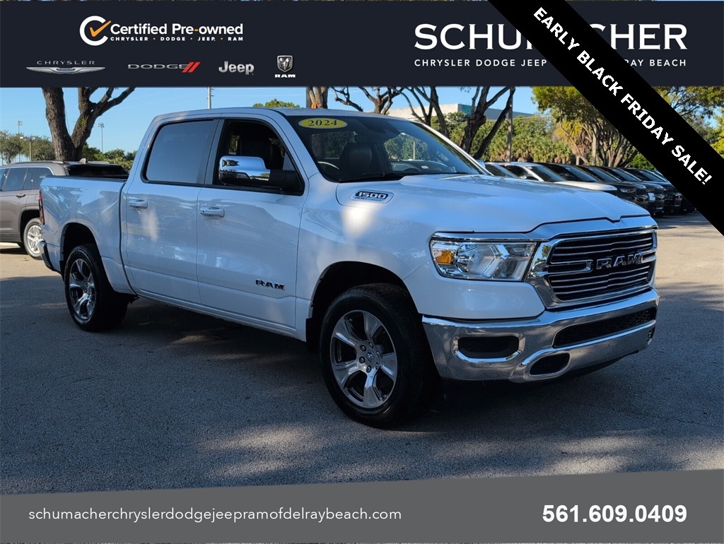 Used 2024 Ram 1500 Laramie Truck Crew Cab
