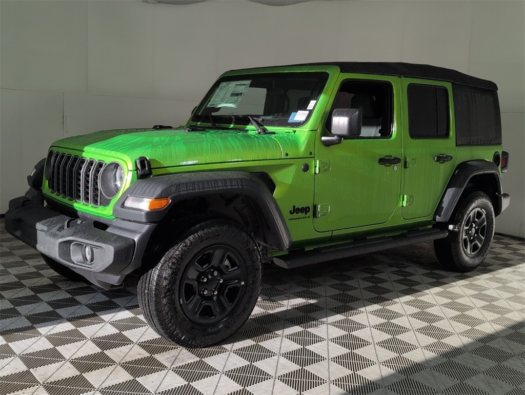 New 2025 Jeep Wrangler 4-DOOR SPORT Sport Utility