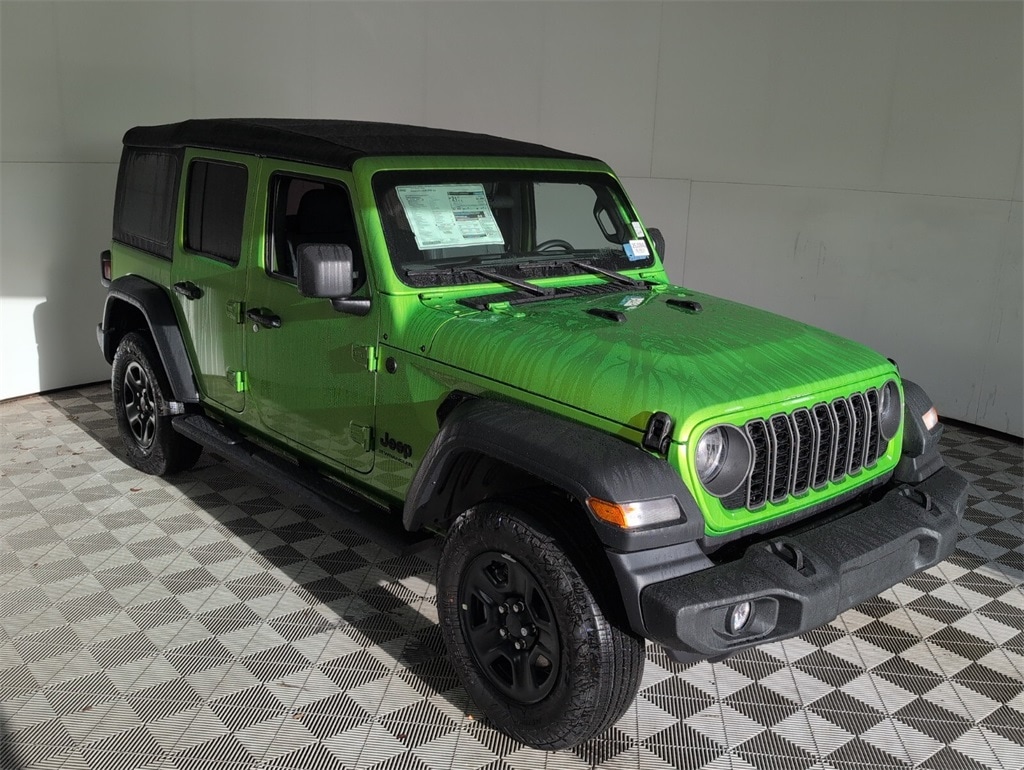 New 2025 Jeep Wrangler 4-DOOR SPORT Sport Utility