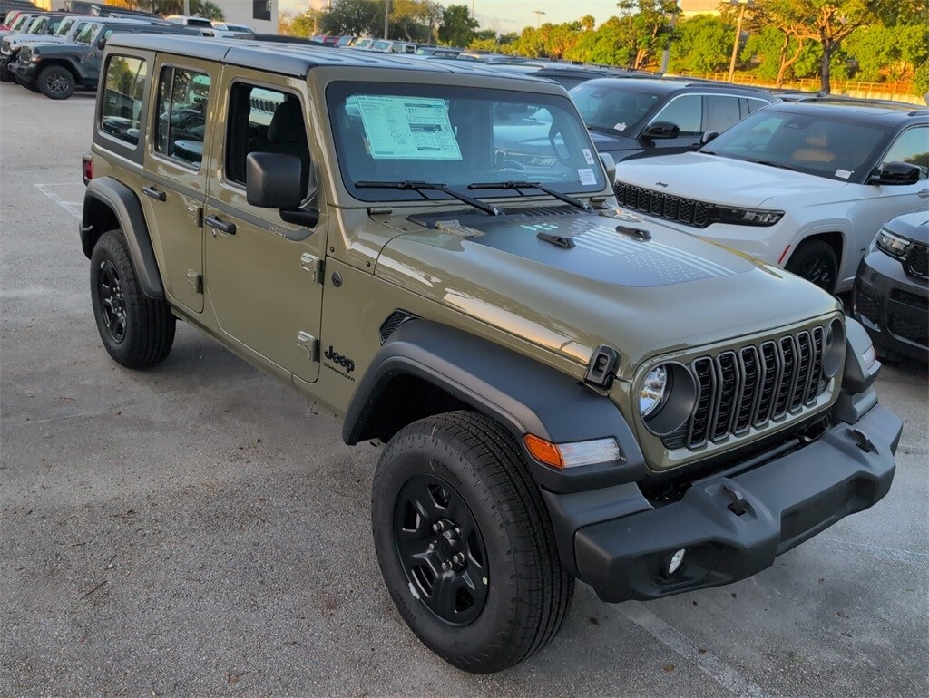 New 2026 Jeep Wrangler 4-DOOR SPORT Sport Utility