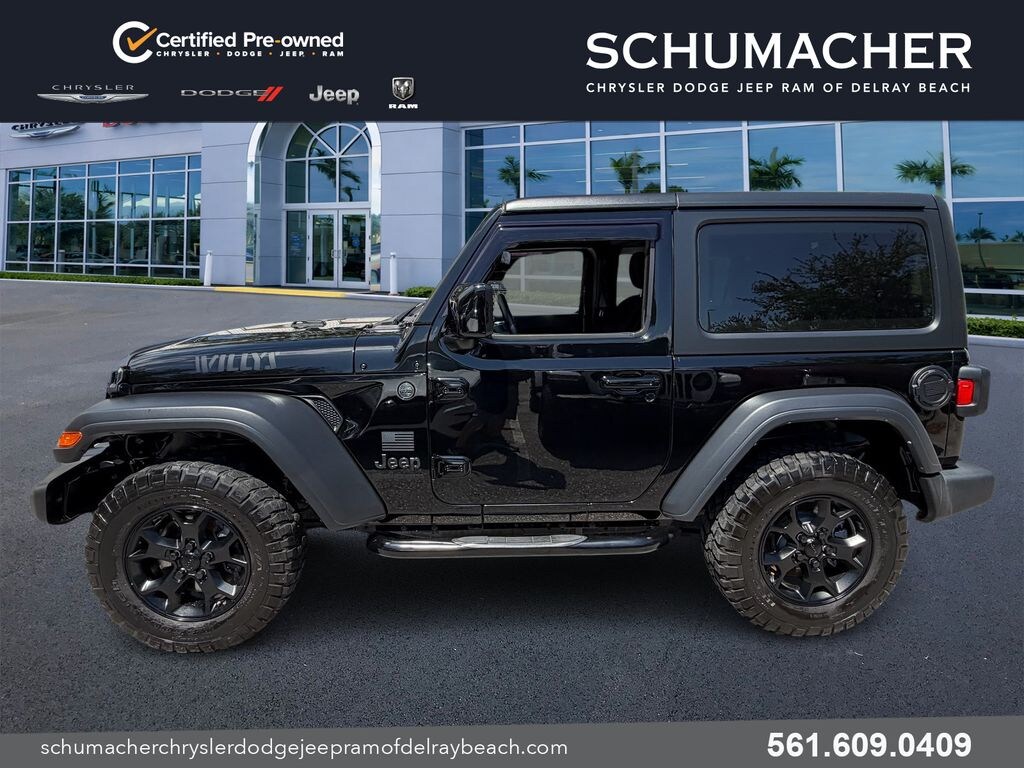 Certified 2023 Jeep Wrangler 2-DOOR SPORT 4X4 SUV