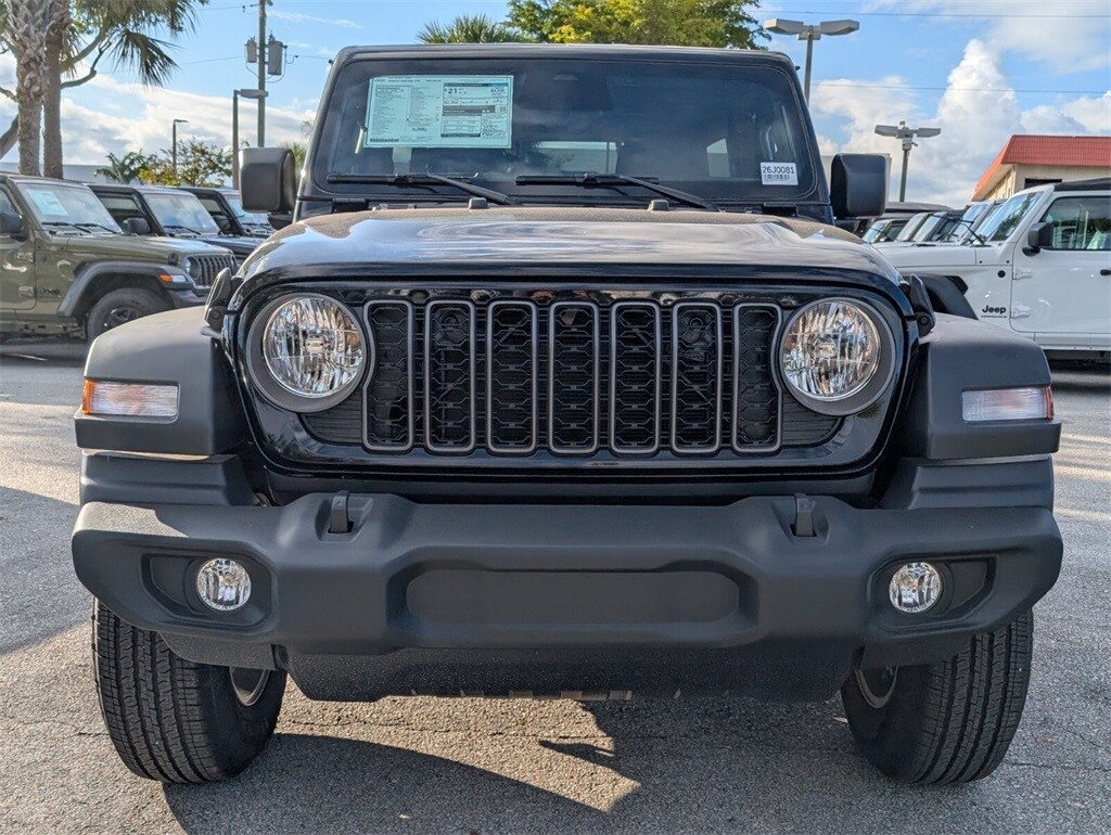 New 2026 Jeep Wrangler 4-DOOR SPORT S Sport Utility