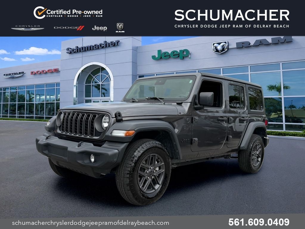 Certified 2024 Jeep Wrangler Sport SUV