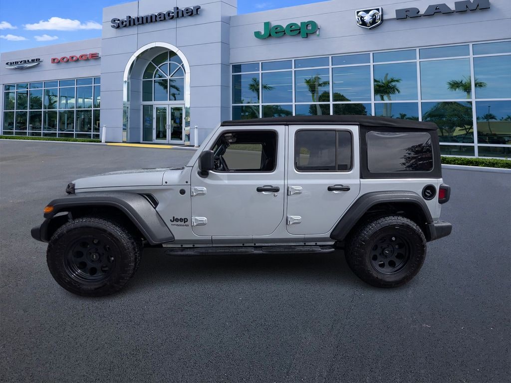 Certified 2022 Jeep Wrangler Unlimited Sport SUV