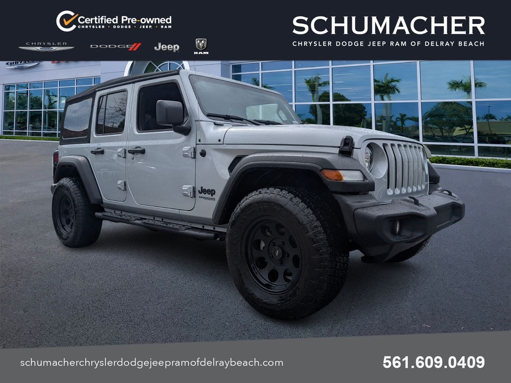 Certified 2022 Jeep Wrangler Unlimited Sport SUV