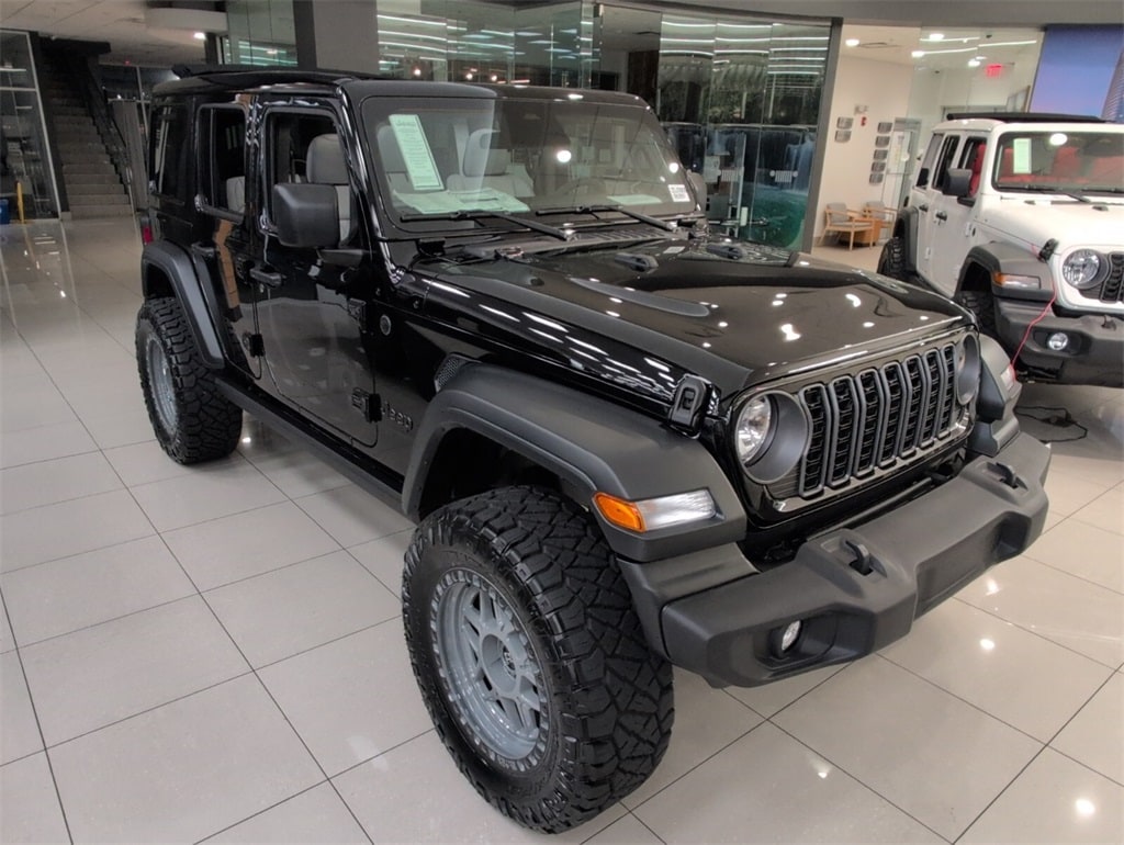 New 2025 Jeep Wrangler 4-DOOR SPORT S Sport Utility