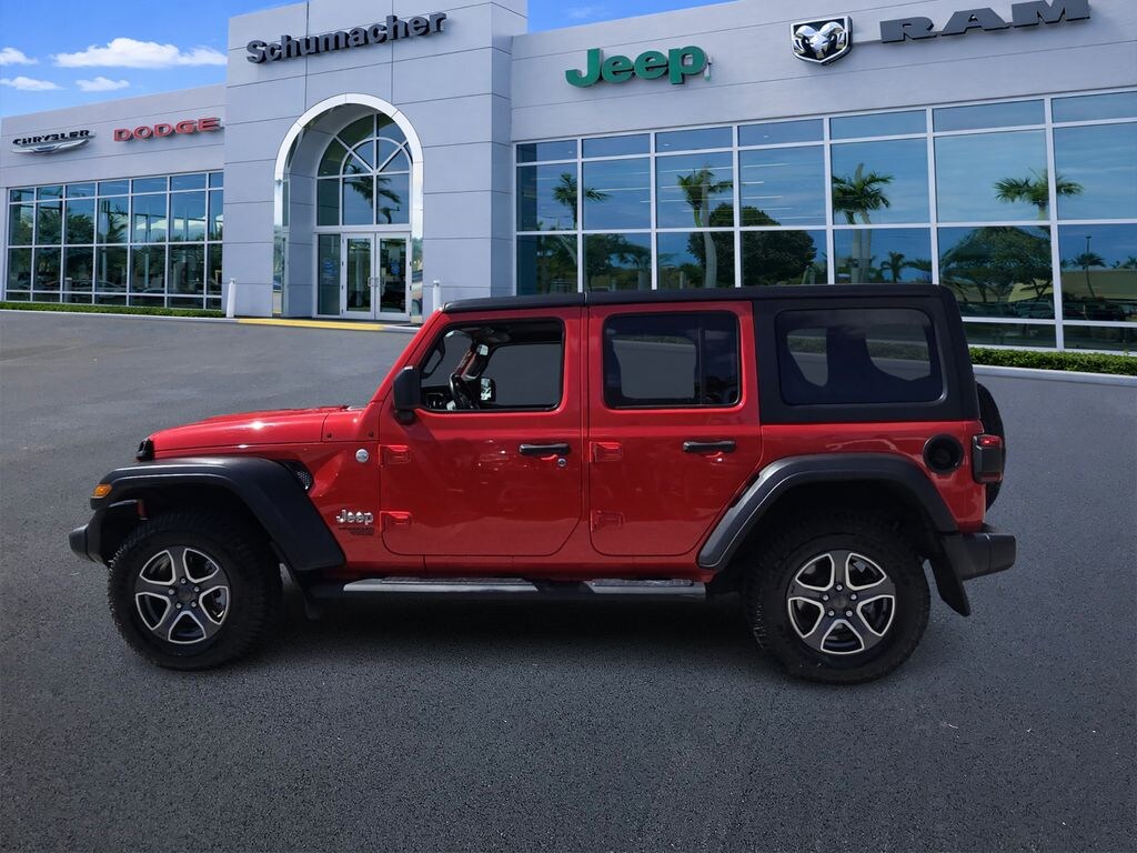 Used 2019 Jeep Wrangler Unlimited Sport 4x4 SUV