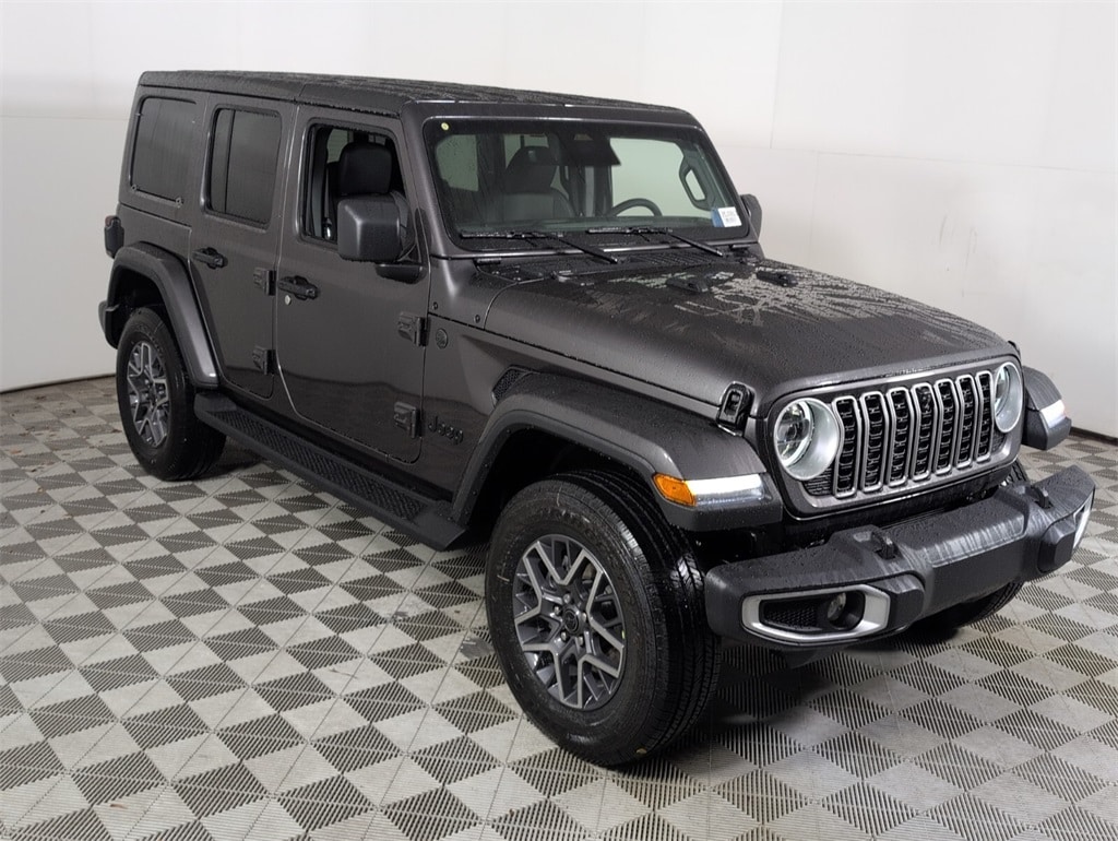 New 2025 Jeep Wrangler 4-DOOR SAHARA Sport Utility