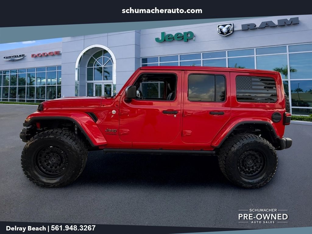 Used 2022 Jeep Wrangler Unlimited Sahara SUV