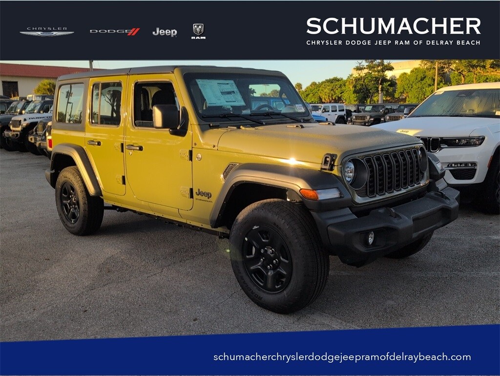 New 2026 Jeep Wrangler 4-DOOR SPORT Sport Utility
