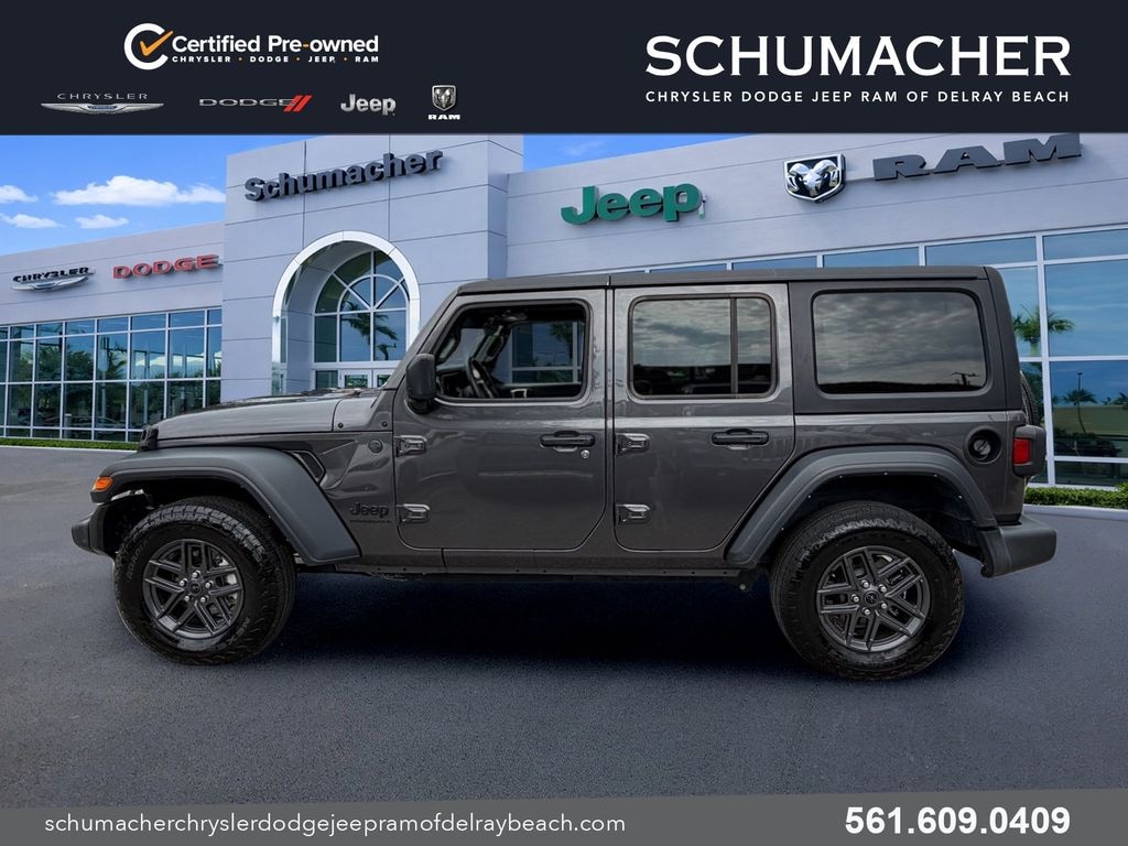 Certified 2024 Jeep Wrangler Sport SUV