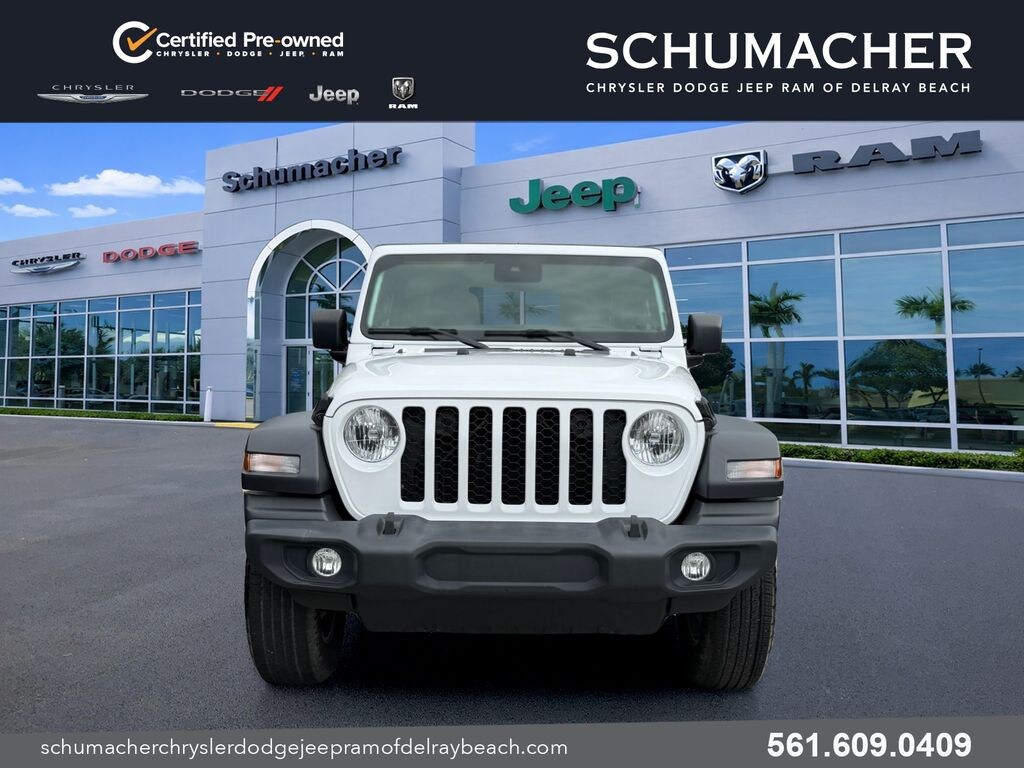 Certified 2024 Jeep Wrangler Sport SUV