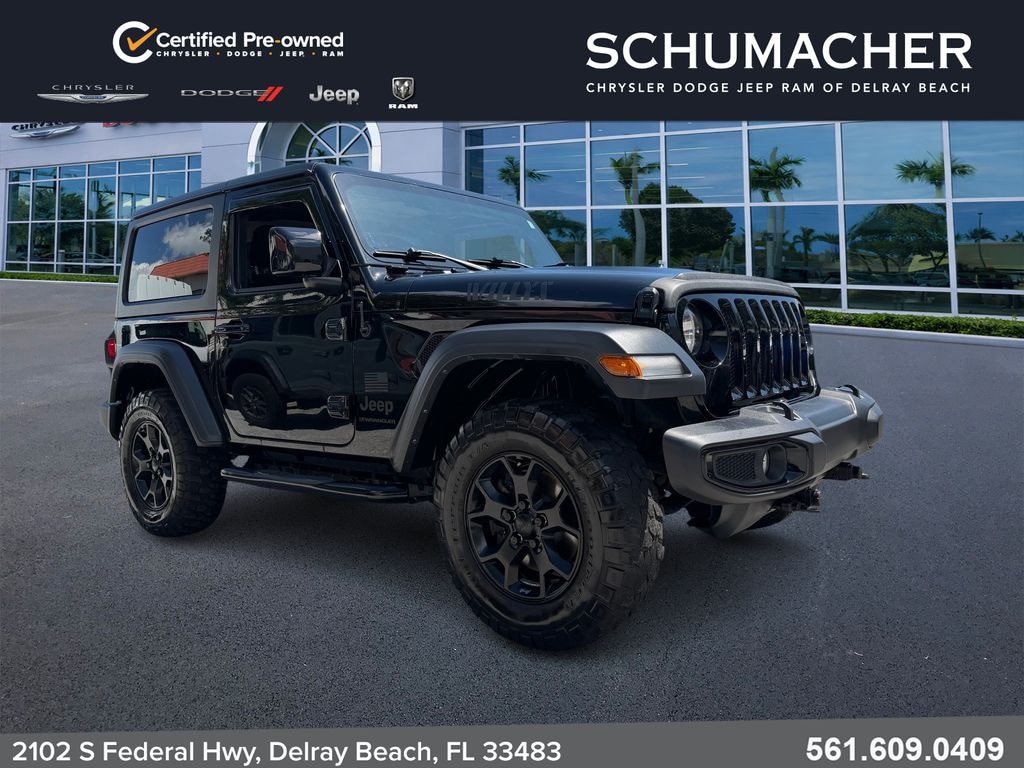 Certified 2023 Jeep Wrangler 2-DOOR SPORT 4X4 SUV
