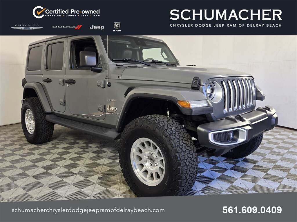 Used 2019 Jeep Wrangler Unlimited Sahara 4x4 SUV