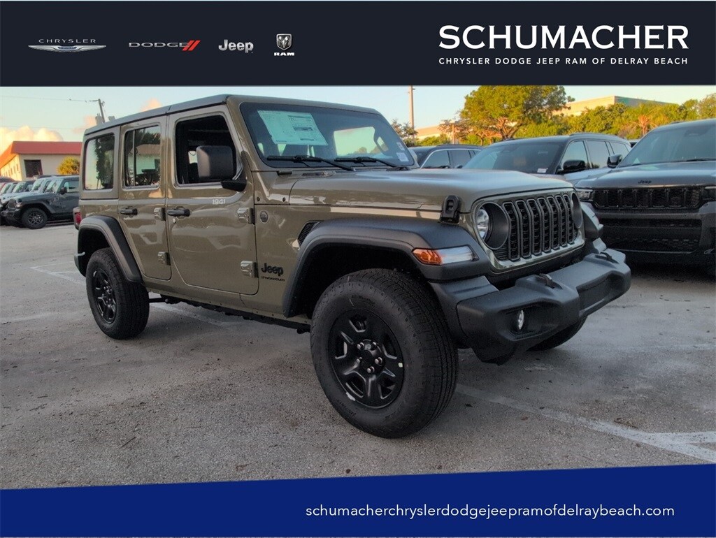 New 2026 Jeep Wrangler 4-DOOR SPORT Sport Utility