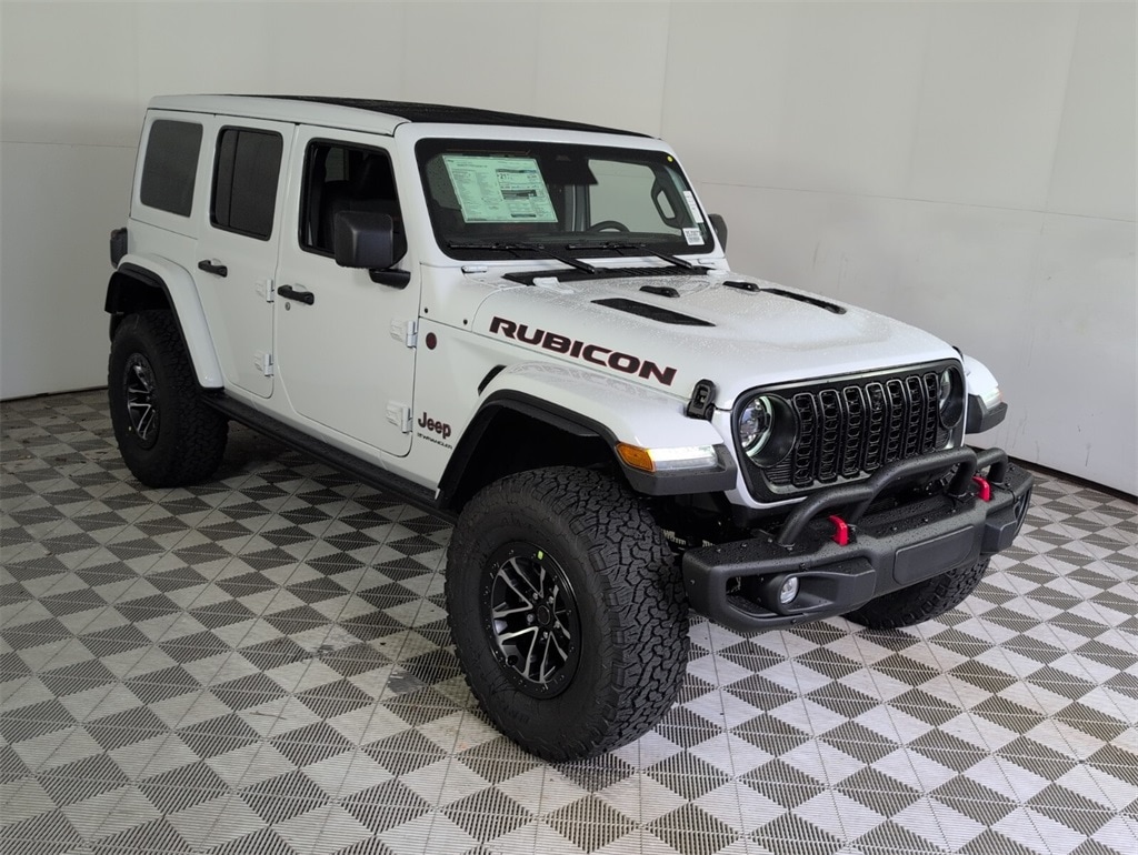 New 2025 Jeep Wrangler 4-DOOR RUBICON X Sport Utility