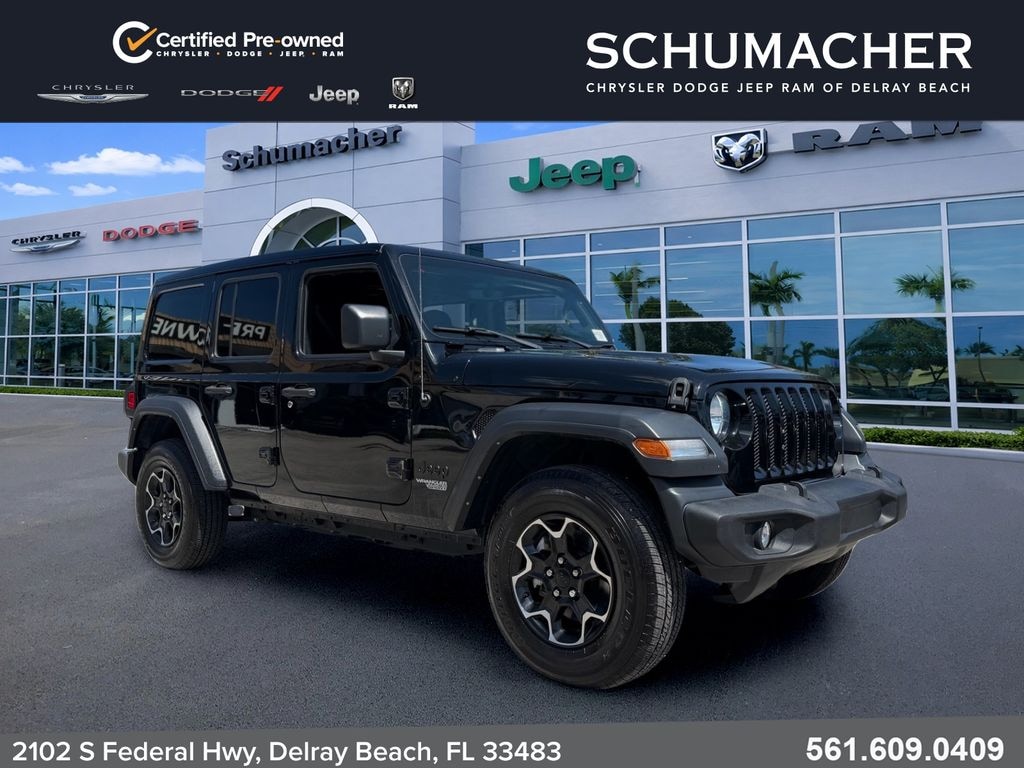 Used 2021 Jeep Wrangler Unlimited Sport SUV