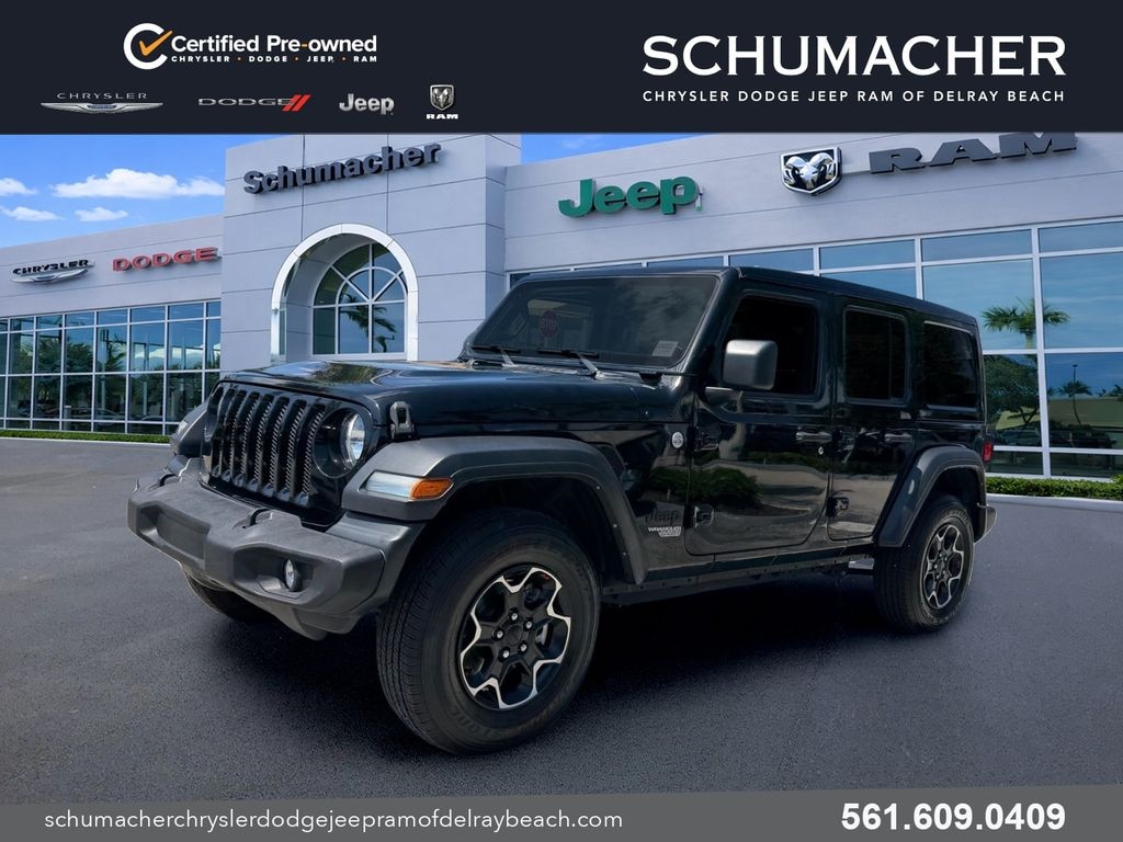 Used 2021 Jeep Wrangler Unlimited Sport SUV