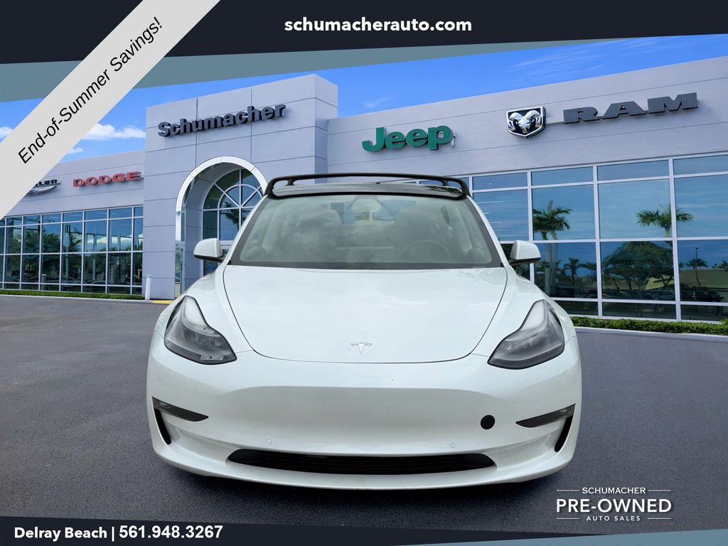 Used 2021 Tesla Model 3 Base with VIN 5YJ3E1EB1MF906650 for sale in Delray Beach, FL