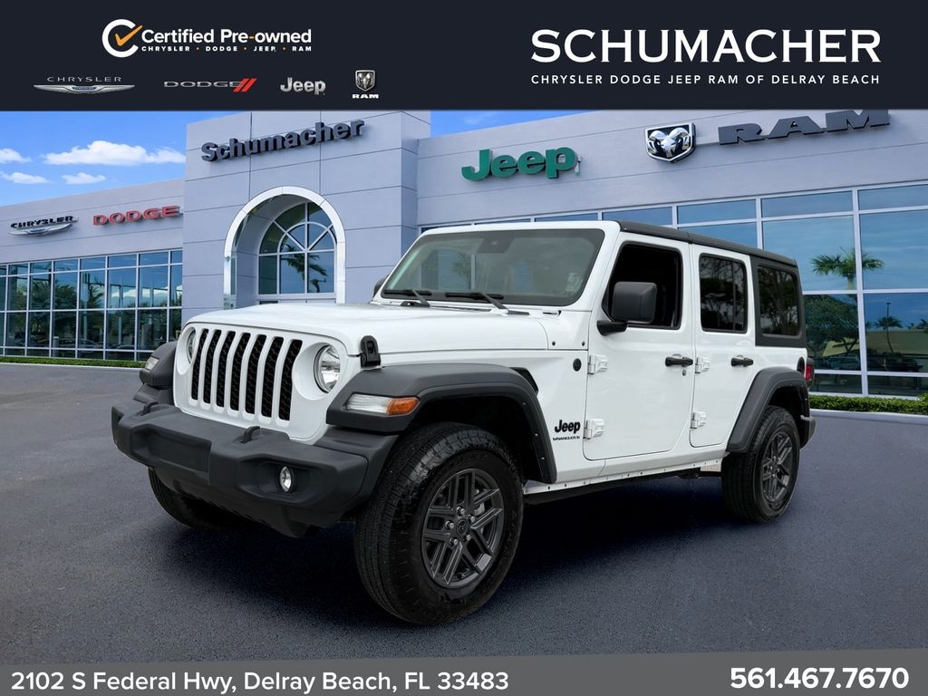 Certified 2024 Jeep Wrangler Sport SUV