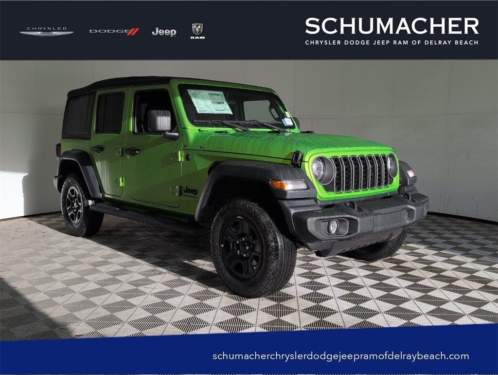 New 2025 Jeep Wrangler 4-DOOR SPORT Sport Utility