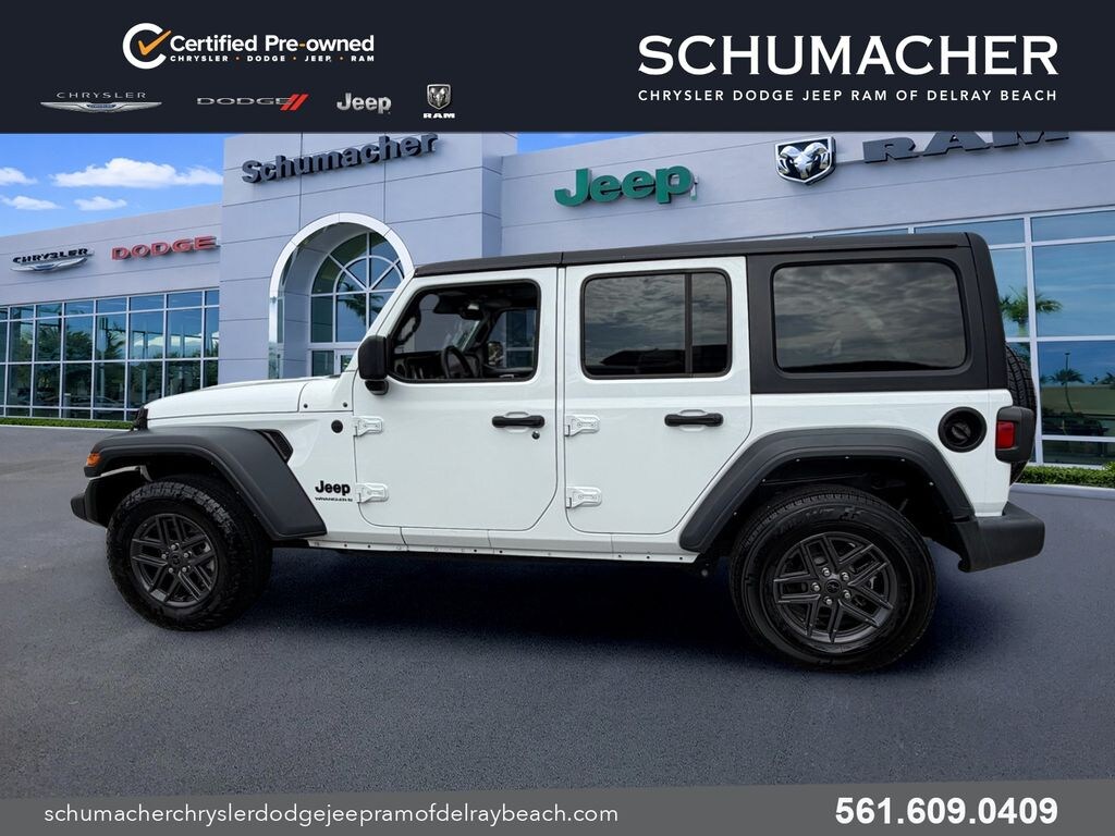 Certified 2024 Jeep Wrangler Sport SUV