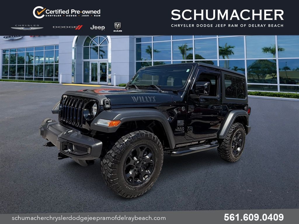 Certified 2023 Jeep Wrangler 2-DOOR SPORT 4X4 SUV