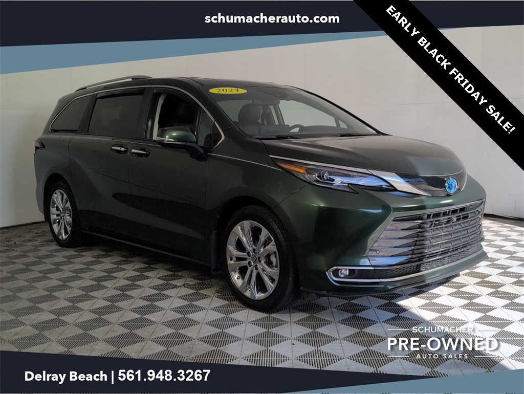 Used 2024 Toyota Sienna Platinum 7 Passenger Van Passenger Van