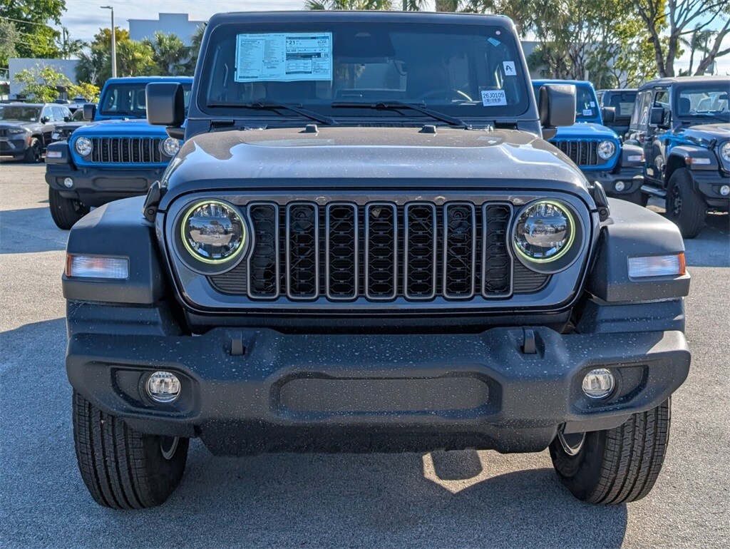 New 2026 Jeep Wrangler 4-DOOR SPORT S Sport Utility