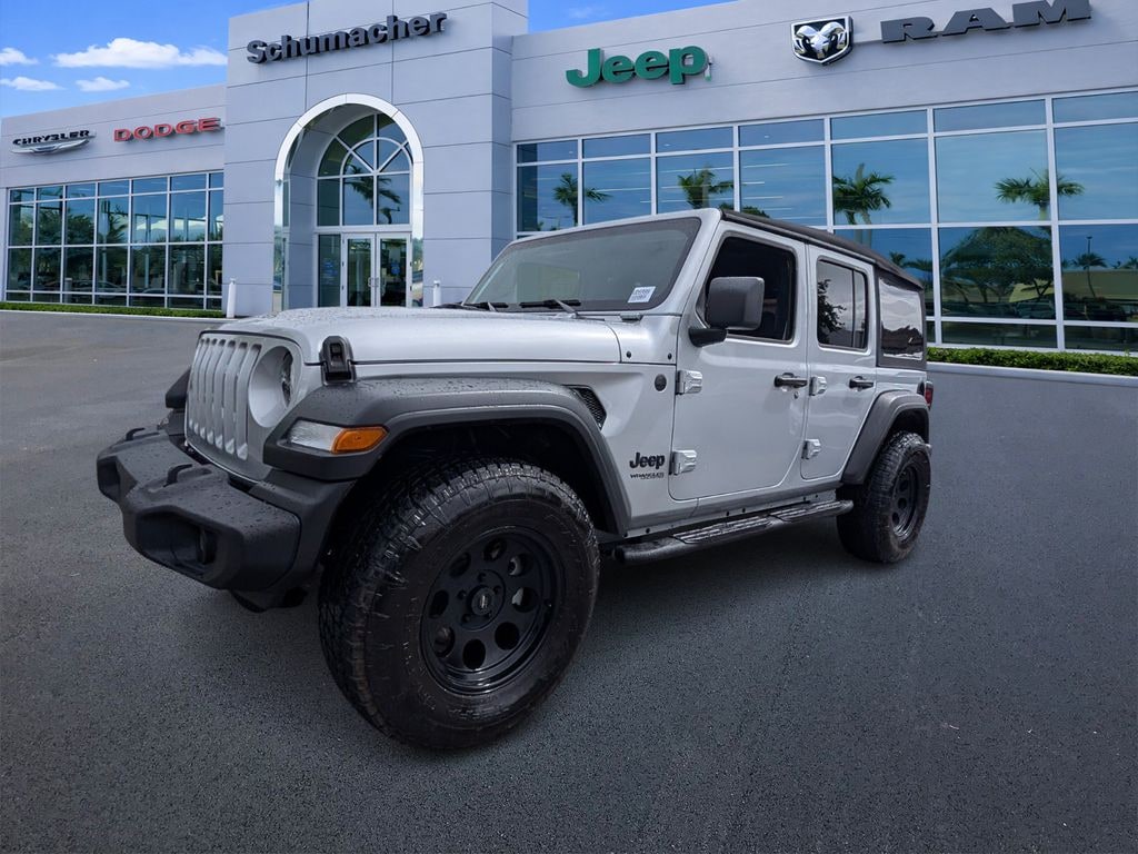 Certified 2022 Jeep Wrangler Unlimited Sport SUV