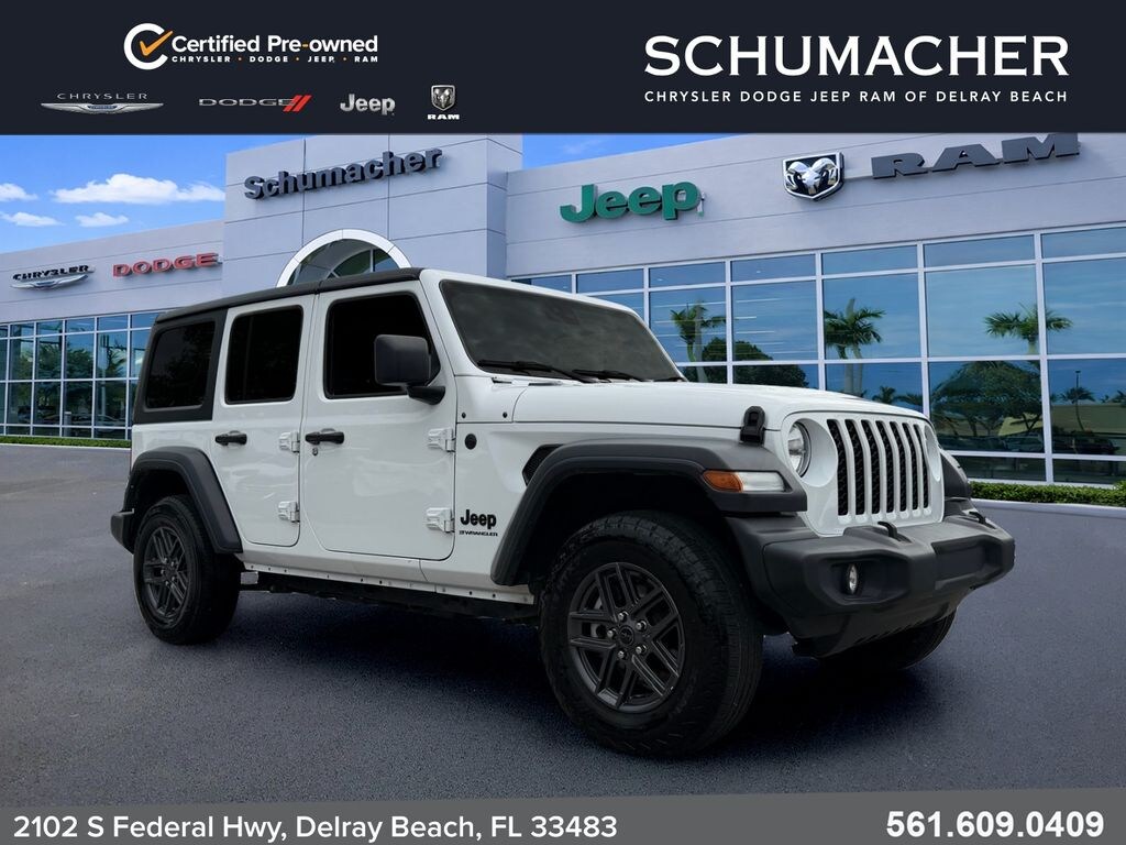 Certified 2024 Jeep Wrangler Sport SUV