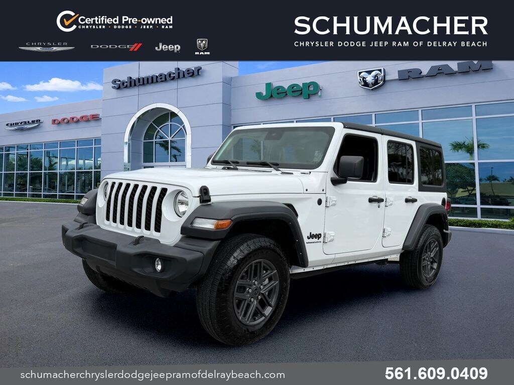 Certified 2024 Jeep Wrangler Sport SUV