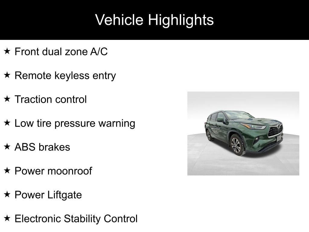 Used 2023 Toyota Highlander XLE SUV