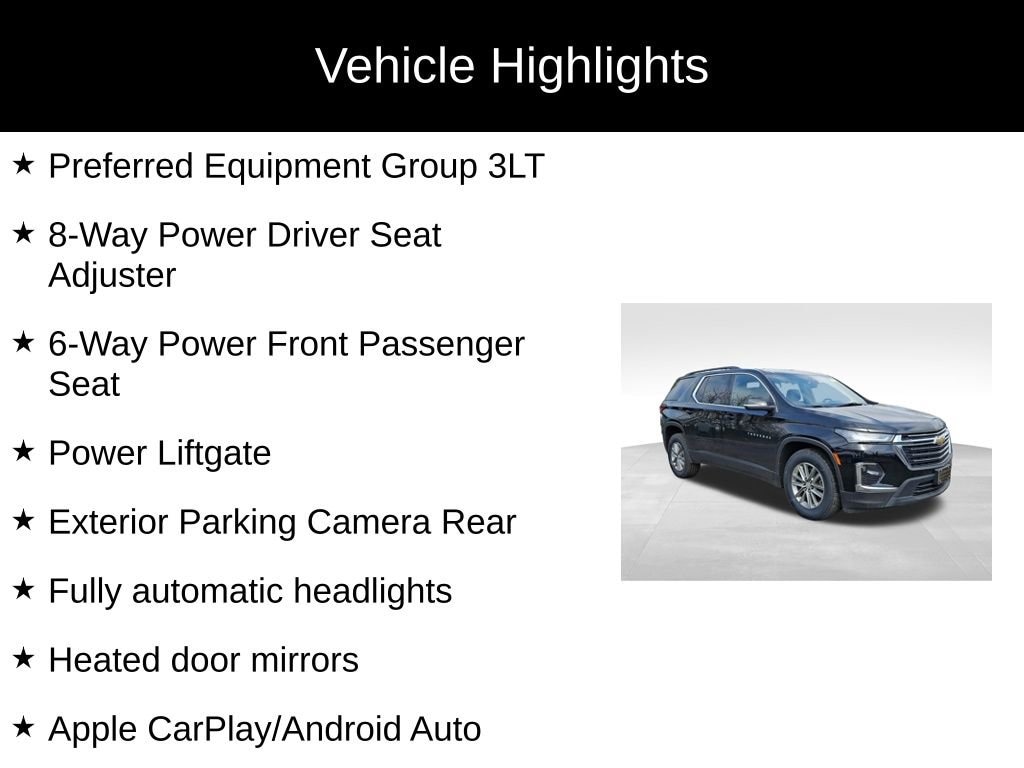 Used 2023 Chevrolet Traverse LT Leather SUV