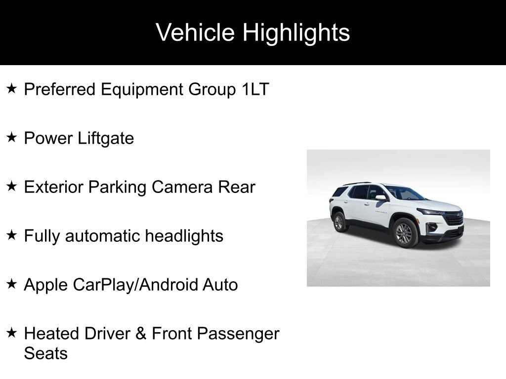2023 Chevrolet Traverse Cloth photo 2