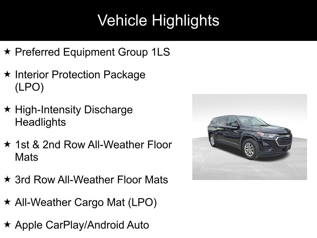 Used 2019 Chevrolet Traverse LS with VIN 1GNERFKW9KJ254696 for sale in Little Falls, NJ