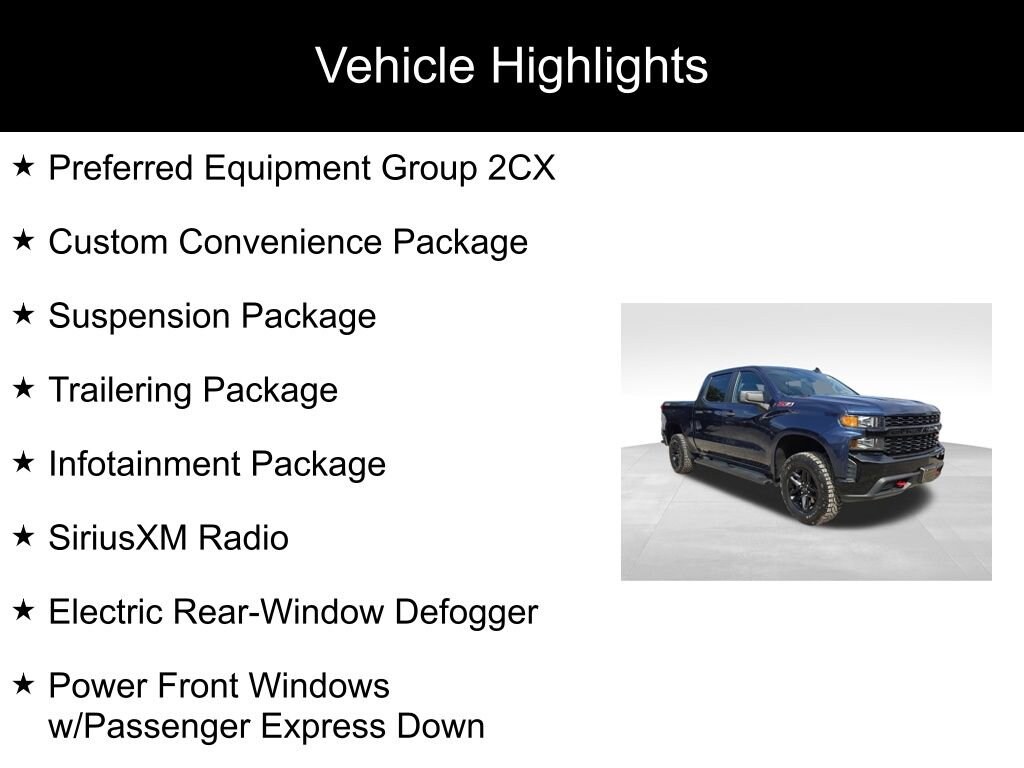 2021 Chevrolet Silverado 1500 Custom Trail Boss photo 2