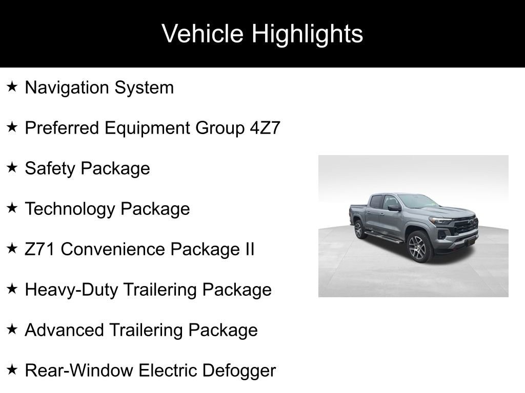 Used 2024 Chevrolet Colorado Z71 with VIN 1GCPTDEK5R1192949 for sale in Little Falls, NJ