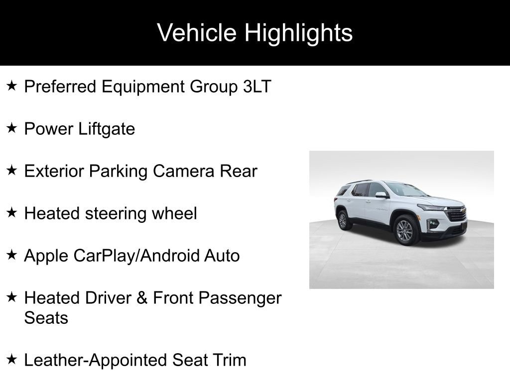 Used 2023 Chevrolet Traverse LT Leather SUV