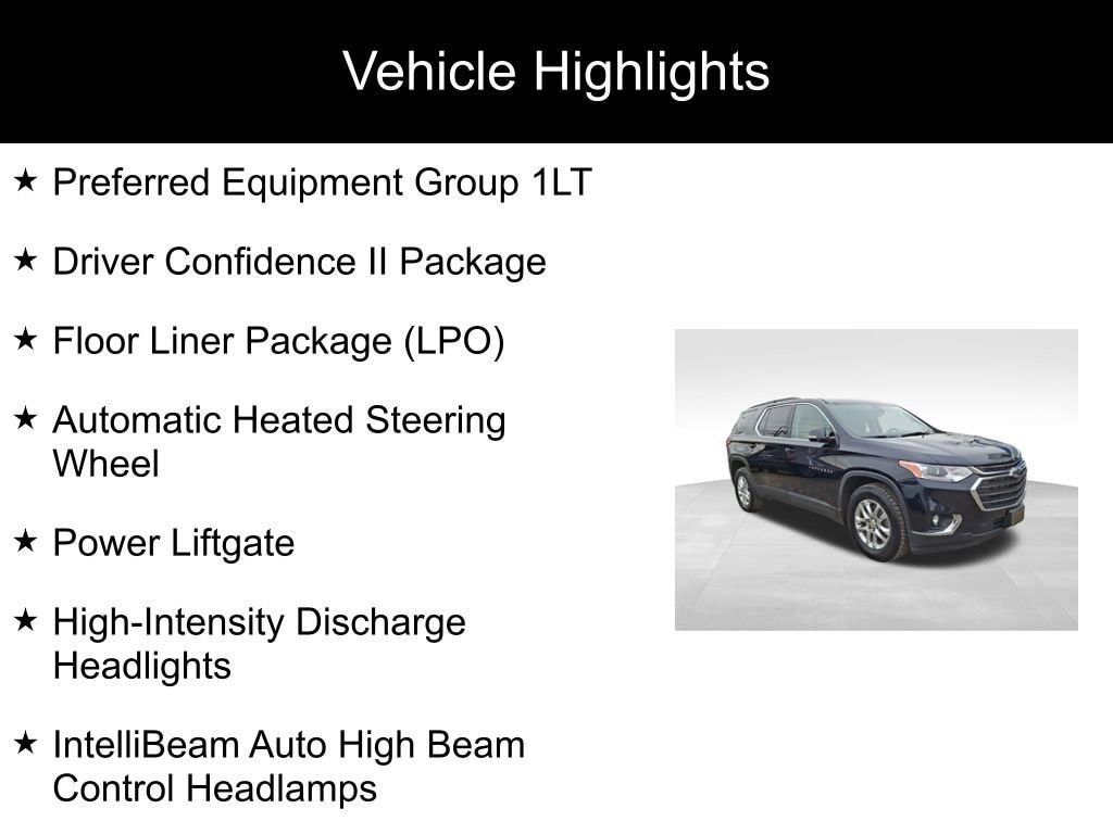Used 2020 Chevrolet Traverse LT Cloth SUV