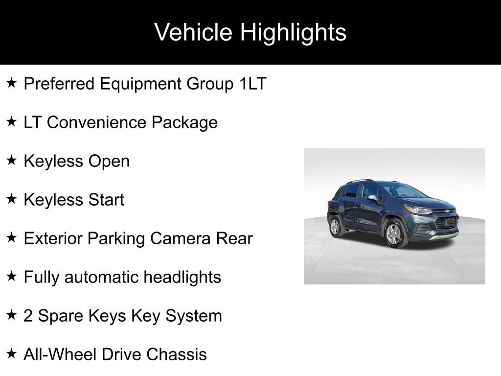 Used 2022 Chevrolet Trax LT SUV