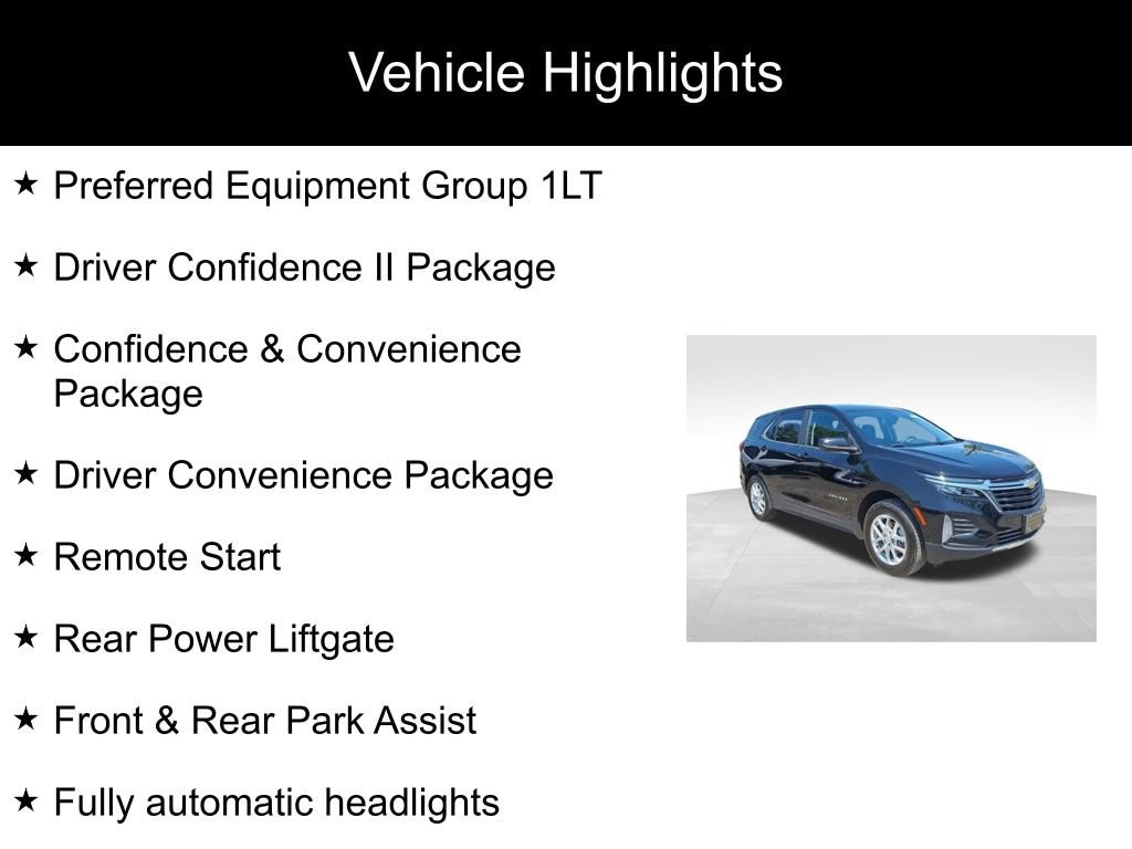 Used 2022 Chevrolet Equinox LT with VIN 3GNAXUEV8NL264046 for sale in Little Falls, NJ