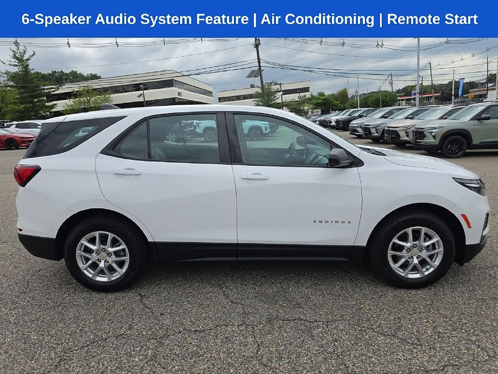 Used 2024 Chevrolet Equinox LS with VIN 3GNAXHEG6RL116900 for sale in Clifton, NJ
