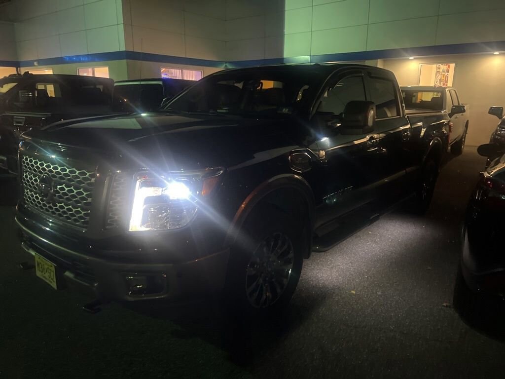 Used 2018 Nissan Titan XD Platinum Reserve Gas Truck Crew Cab