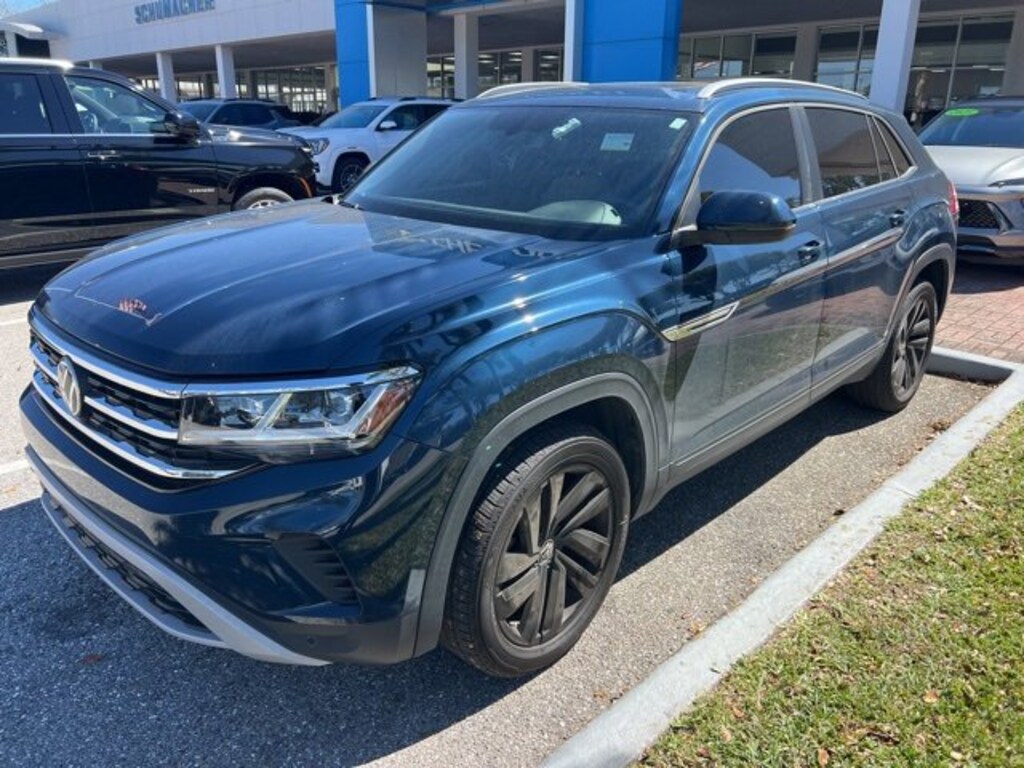 Used 2021 Volkswagen Atlas Cross Sport 2.0T SE w/Technology