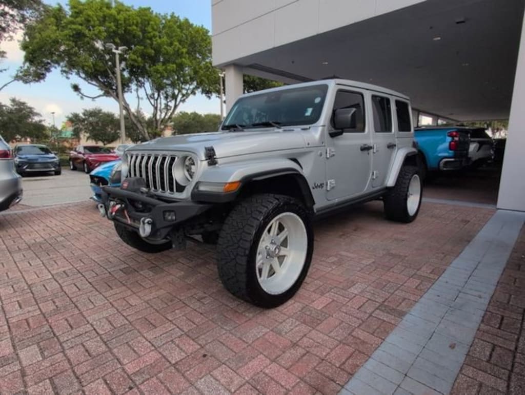 Used 2024 Jeep Wrangler 4-Door Sahara 4x4 SUV