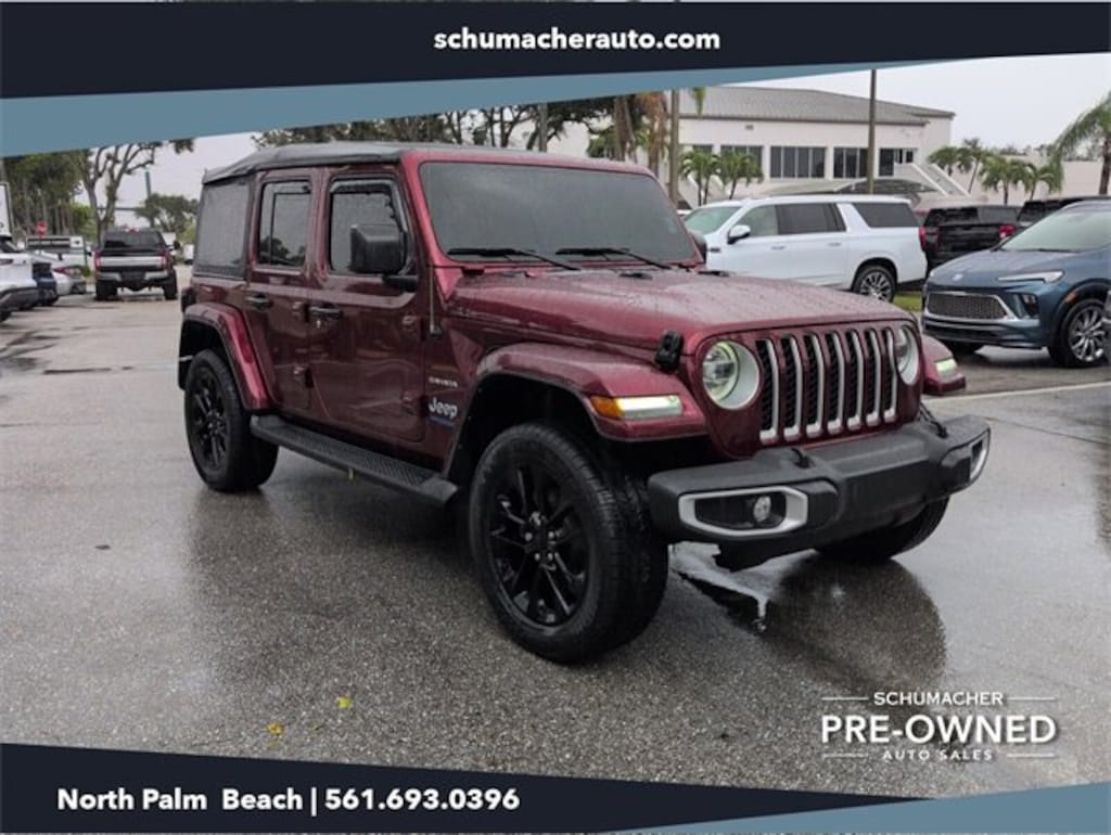 Used 2021 Jeep Wrangler 4xe Unlimited Sahara