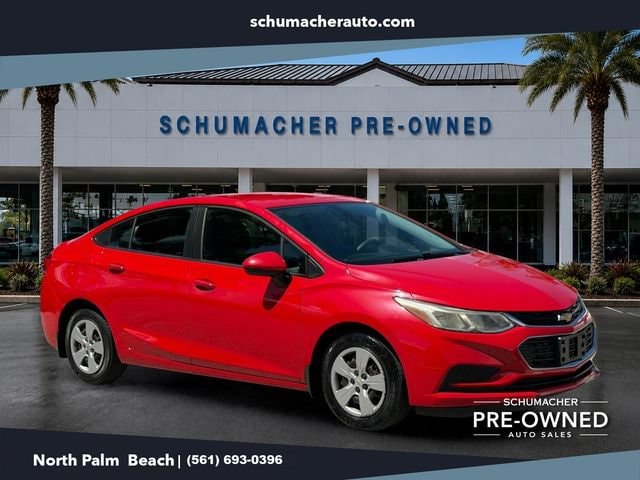 Used 2017 Chevrolet Cruze LS with VIN 1G1BC5SM7H7122203 for sale in Lake Park, FL