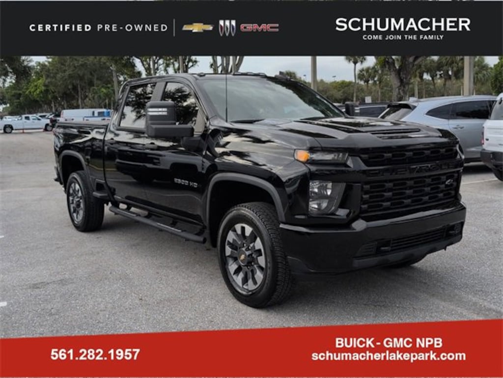 Certified 2021 Chevrolet Silverado 2500 HD Custom Truck