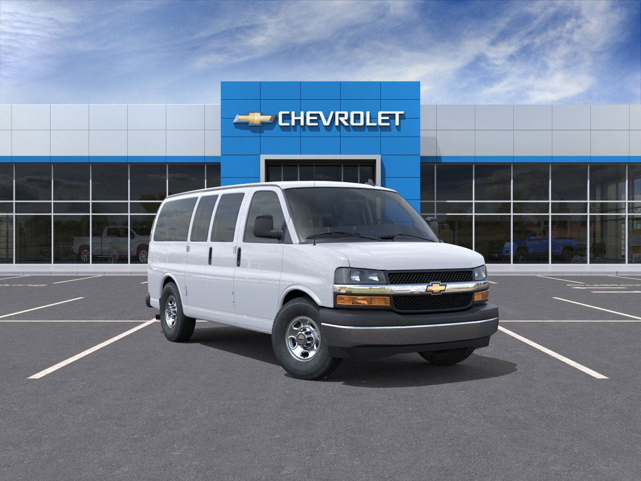 2025 Chevrolet Express Passenger LT's photo